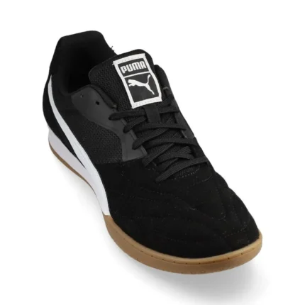 Puma King Top IT - Black/White/Puma Gold - Image 5