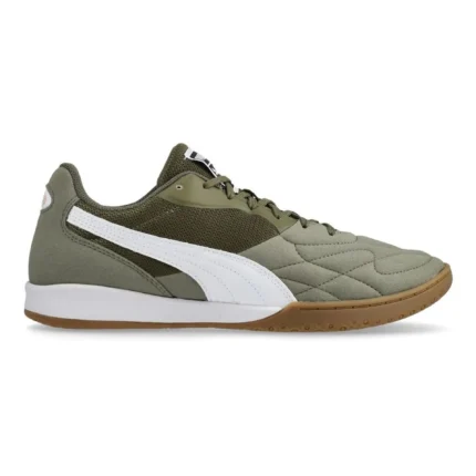 Puma King Top IT - Olive Cargo/White/Puma Gold - Image 1
