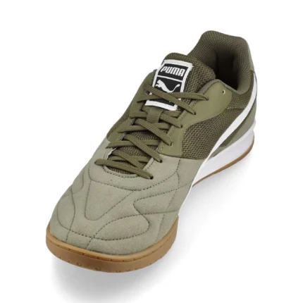 Puma King Top IT - Olive Cargo/White/Puma Gold - Image 7