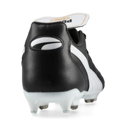 Puma King Top SG - Black/White/Puma Gold - Image 7