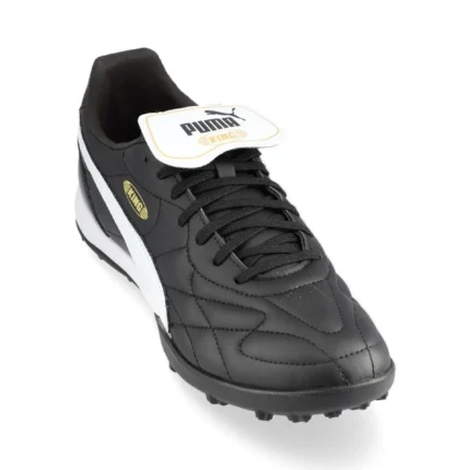 Puma King Top TT - Black/White/Puma Gold - Image 5