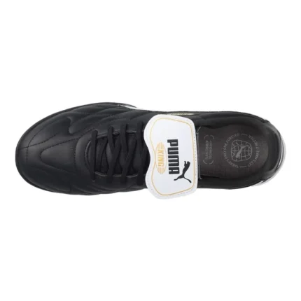 Puma King Top TT - Black/White/Puma Gold - Image 4