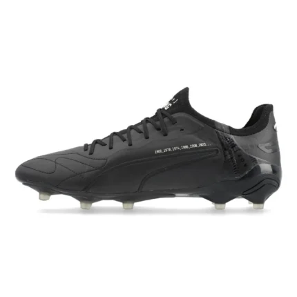 Puma King Ultimate FG/AG Art Of Football - Black/Alpine Snow/Puma Gold/White Limited Edition - Image 3