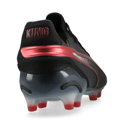 Puma King Ultimate FG/AG - Black/Rosso Corsa Limited Edition - Image 6