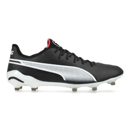 Puma King Ultimate FG/AG Breakthrough - Black/White/Fire Orchid - Image 1