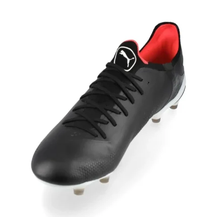 Puma King Ultimate FG/AG Breakthrough - Black/White/Fire Orchid - Image 7