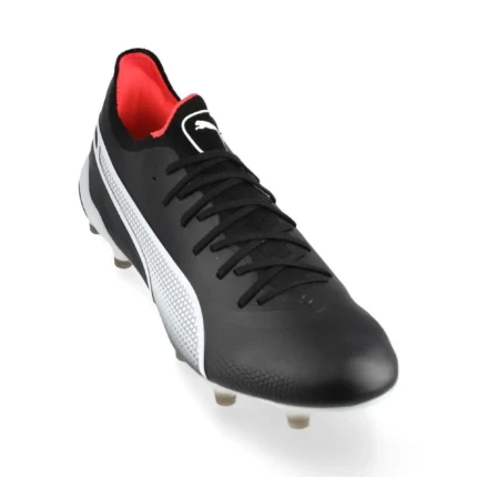 Puma King Ultimate FG/AG Breakthrough - Black/White/Fire Orchid - Image 5