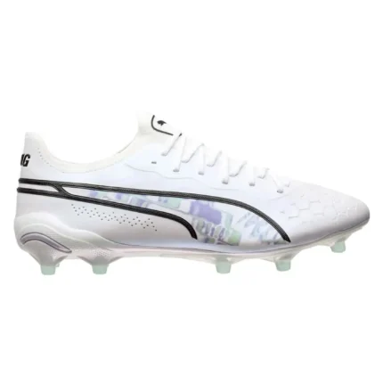 Puma King Ultimate FG/AG Brilliance - White/Black Women Limited Edition - Image 1