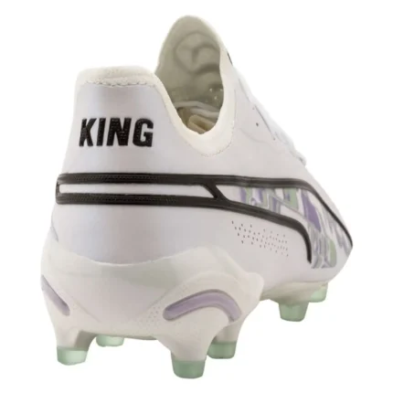 Puma King Ultimate FG/AG Brilliance - White/Black Women Limited Edition - Image 6