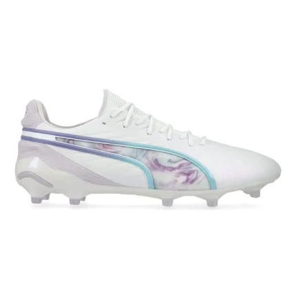 Puma King Ultimate FG/AG Brilliance - White/Black/Spring Lavender Women Limited Edition - Image 1