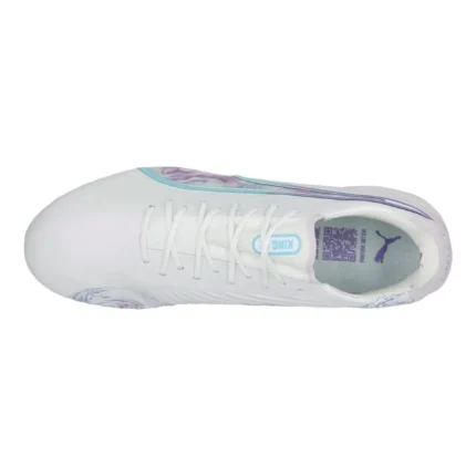 Puma King Ultimate FG/AG Brilliance - White/Black/Spring Lavender Women Limited Edition - Image 4