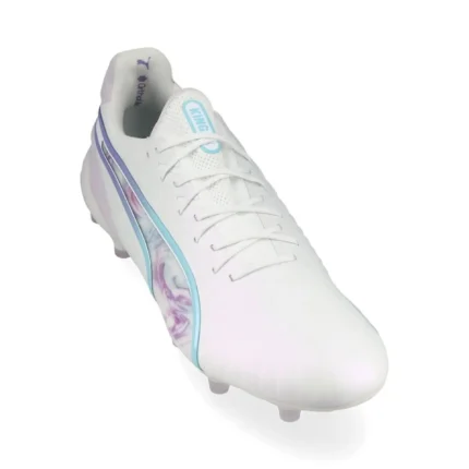 Puma King Ultimate FG/AG Brilliance - White/Black/Spring Lavender Women Limited Edition - Image 5