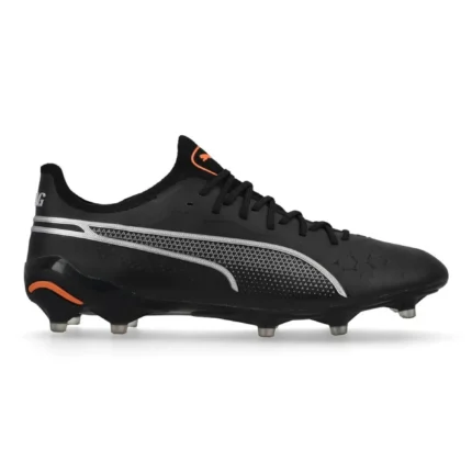Puma King Ultimate FG/AG Eclipse - Black/Silver/Ultra Orange - Image 1