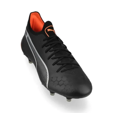 Puma King Ultimate FG/AG Eclipse - Black/Silver/Ultra Orange - Image 5
