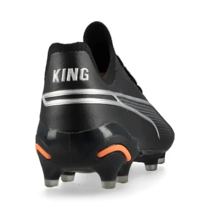 Puma King Ultimate FG/AG Eclipse - Black/Silver/Ultra Orange - Image 6
