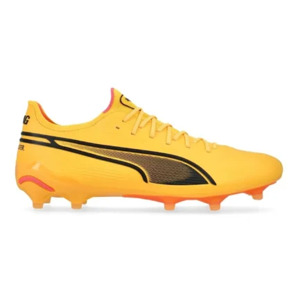 Puma King Ultimate FG/AG Forever Faster - Sun Stream/Puma Black/Sunset Glow - Image 1