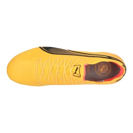 Puma King Ultimate FG/AG Forever Faster - Sun Stream/Puma Black/Sunset Glow - Image 4