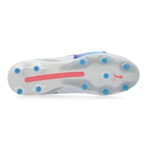 Puma King Ultimate FG/AG Formula - White/Bluemazing/Flat Light Gray/Sunset Glow Women - Image 2
