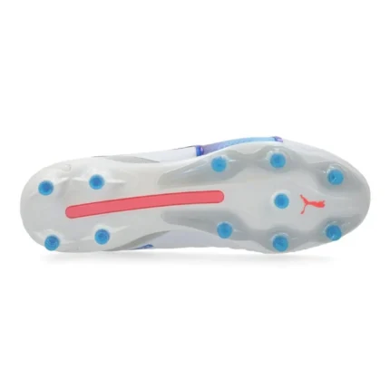 Puma King Ultimate FG/AG Formula - White/Bluemazing/Flat Light Gray/Sunset Glow Women - Image 2