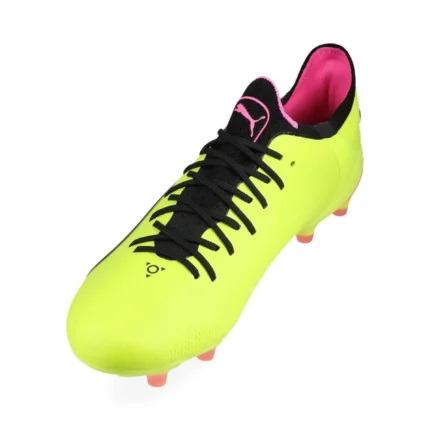 Puma King Ultimate FG/AG Phenomenal - Electric Lime/Puma Black/Poison Pink Women - Image 7