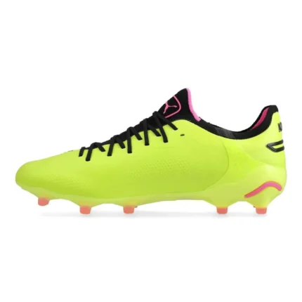 Puma King Ultimate FG/AG Phenomenal - Electric Lime/Puma Black/Poison Pink Women - Image 3