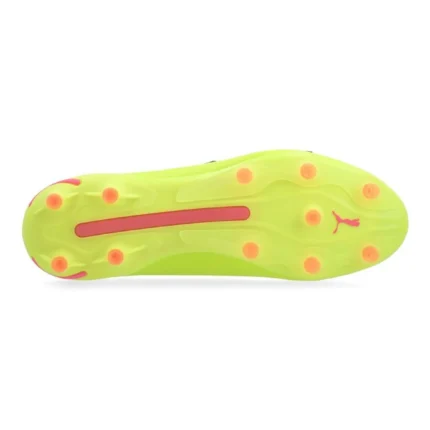 Puma King Ultimate FG/AG Phenomenal - Electric Lime/Puma Black/Poison Pink Women - Image 2