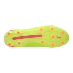 Puma King Ultimate FG/AG Phenomenal - Electric Lime/Puma Black/Poison Pink - Image 2