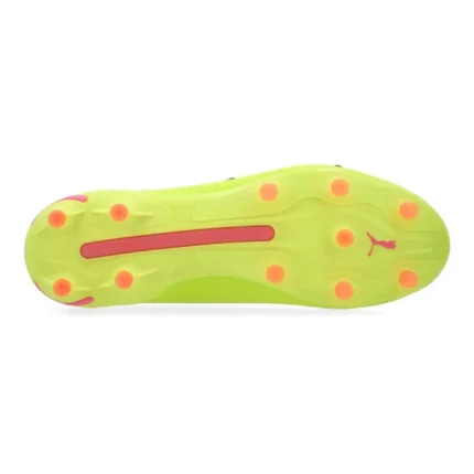Puma King Ultimate FG/AG Phenomenal - Electric Lime/Puma Black/Poison Pink - Image 2