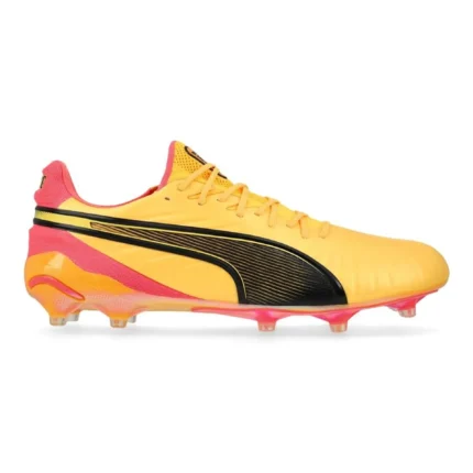 Puma King Ultimate FG/AG Tricks - Sun Stream/Puma Black/Sunset Glow Limited Edition - Image 1