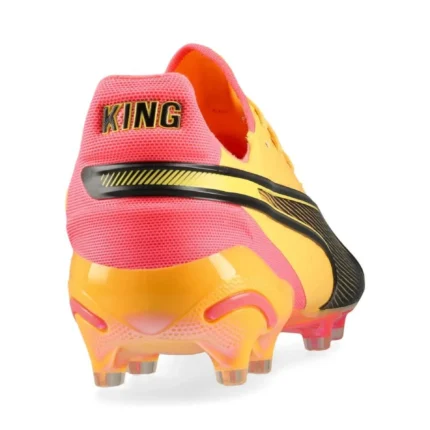 Puma King Ultimate FG/AG Tricks - Sun Stream/Puma Black/Sunset Glow Limited Edition - Image 6