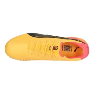 Puma King Ultimate FG/AG Tricks - Sun Stream/Puma Black/Sunset Glow Limited Edition - Image 4
