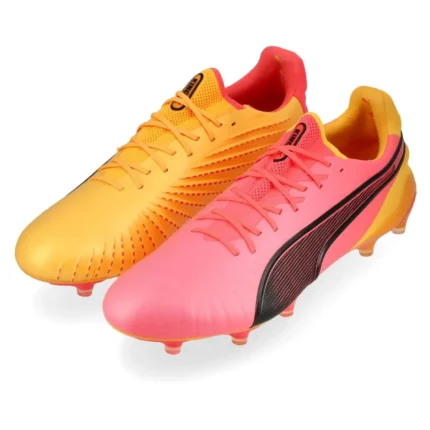 Puma King Ultimate FG/AG Tricks - Sun Stream/Puma Black/Sunset Glow Limited Edition - Image 15