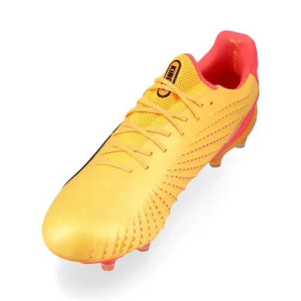 Puma King Ultimate FG/AG Tricks - Sun Stream/Puma Black/Sunset Glow Limited Edition - Image 7