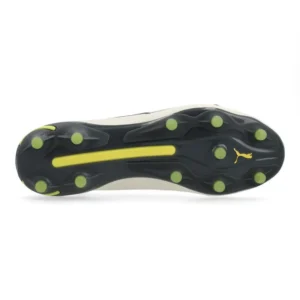 Puma King Ultimate FG/AG Voltage - Alpine Snow/Asphalt/Yellow Blaze - Image 2