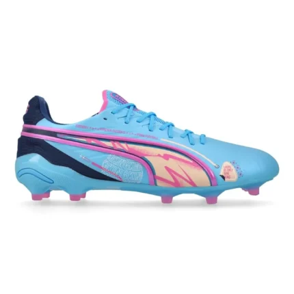Puma King Ultimate FG/AG Volume Up - Luminous Blue/Poison Pink/Blazing Blue - Image 1
