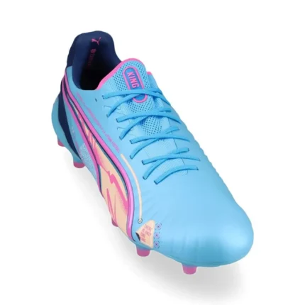 Puma King Ultimate FG/AG Volume Up - Luminous Blue/Poison Pink/Blazing Blue - Image 5