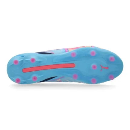 Puma King Ultimate FG/AG Volume Up - Luminous Blue/Poison Pink/Blazing Blue - Image 2