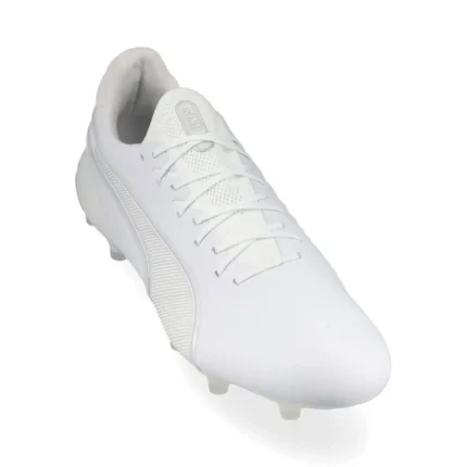 Puma King Ultimate FG/AG White Pack - White/Silver - Image 5