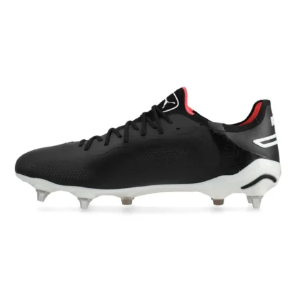 Puma King Ultimate SG Breakthrough - Black/White/Fire Orchid - Image 3