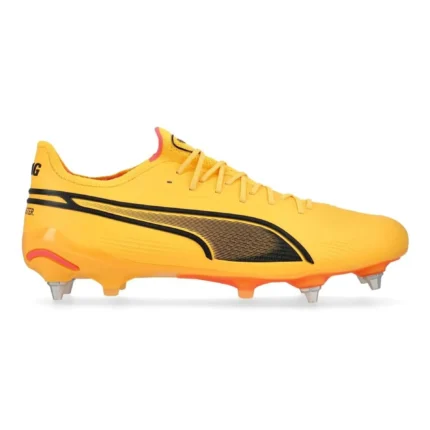Puma King Ultimate SG Forever Faster - Sun Stream/Puma Black/Sunset Glow - Image 1