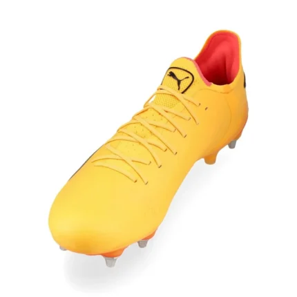 Puma King Ultimate SG Forever Faster - Sun Stream/Puma Black/Sunset Glow - Image 7