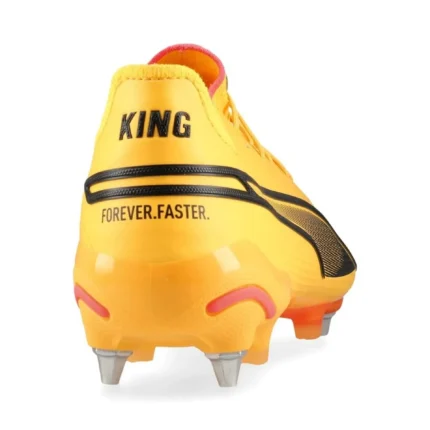 Puma King Ultimate SG Forever Faster - Sun Stream/Puma Black/Sunset Glow - Image 6
