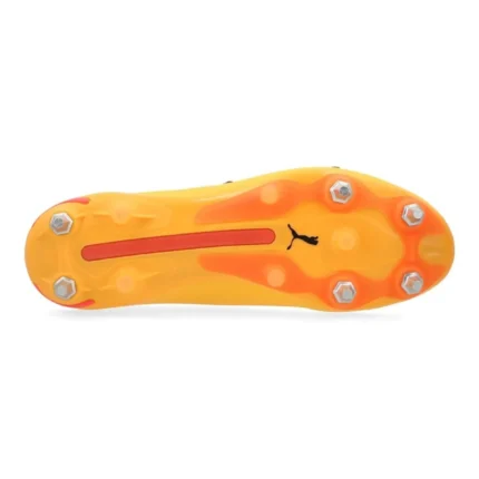 Puma King Ultimate SG Forever Faster - Sun Stream/Puma Black/Sunset Glow - Image 2