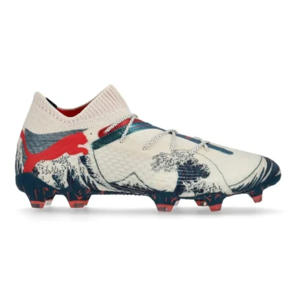 Puma X Unisport Future 7 Ultimate FG/AG Great Wave - Sugared Almond/Active Red/Ocean Tropic Limited Edition - Image 1