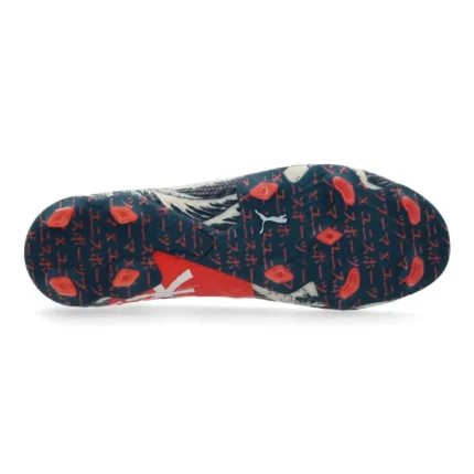 Puma X Unisport Future 7 Ultimate FG/AG Great Wave - Sugared Almond/Active Red/Ocean Tropic Limited Edition - Image 2
