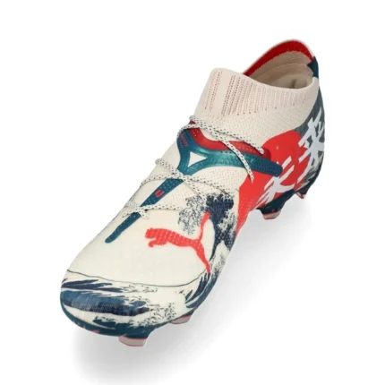 Puma X Unisport Future 7 Ultimate FG/AG Great Wave - Sugared Almond/Active Red/Ocean Tropic Limited Edition - Image 7