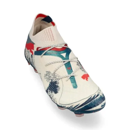 Puma X Unisport Future 7 Ultimate FG/AG Great Wave - Sugared Almond/Active Red/Ocean Tropic Limited Edition - Image 5