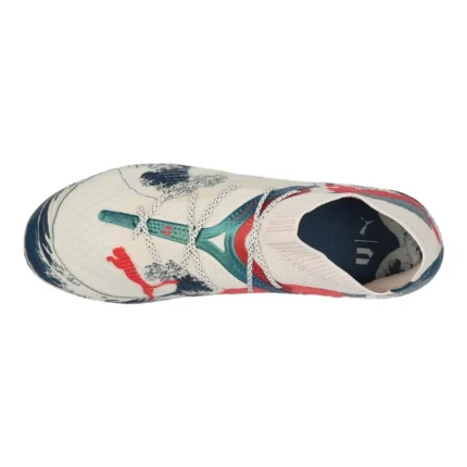 Puma X Unisport Future 7 Ultimate FG/AG Great Wave - Sugared Almond/Active Red/Ocean Tropic Limited Edition - Image 4