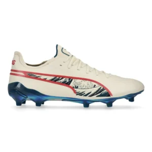 Puma X Unisport King Ultimate FG/AG Great Wave - Sugared Almond/Active Red/Ocean Tropic Limited Edition - Image 1