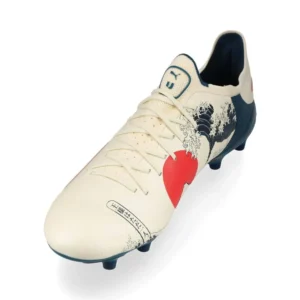Puma X Unisport King Ultimate FG/AG Great Wave - Sugared Almond/Active Red/Ocean Tropic Limited Edition - Image 7